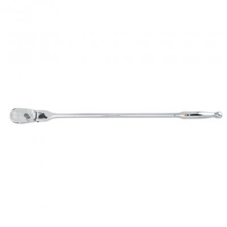 APEX TOOL GROUP Gearwrench® 90 Tooth Locking Flex Head Teardrop Ratchet with 1/2" Drive Tang, 24"L 81363T